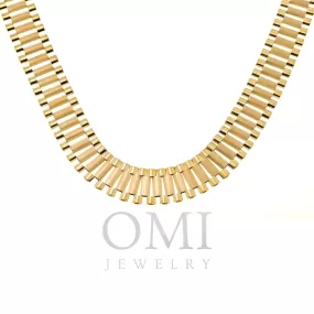 10K GOLD SOLID PRESIDENTIAL LINK CHAIN