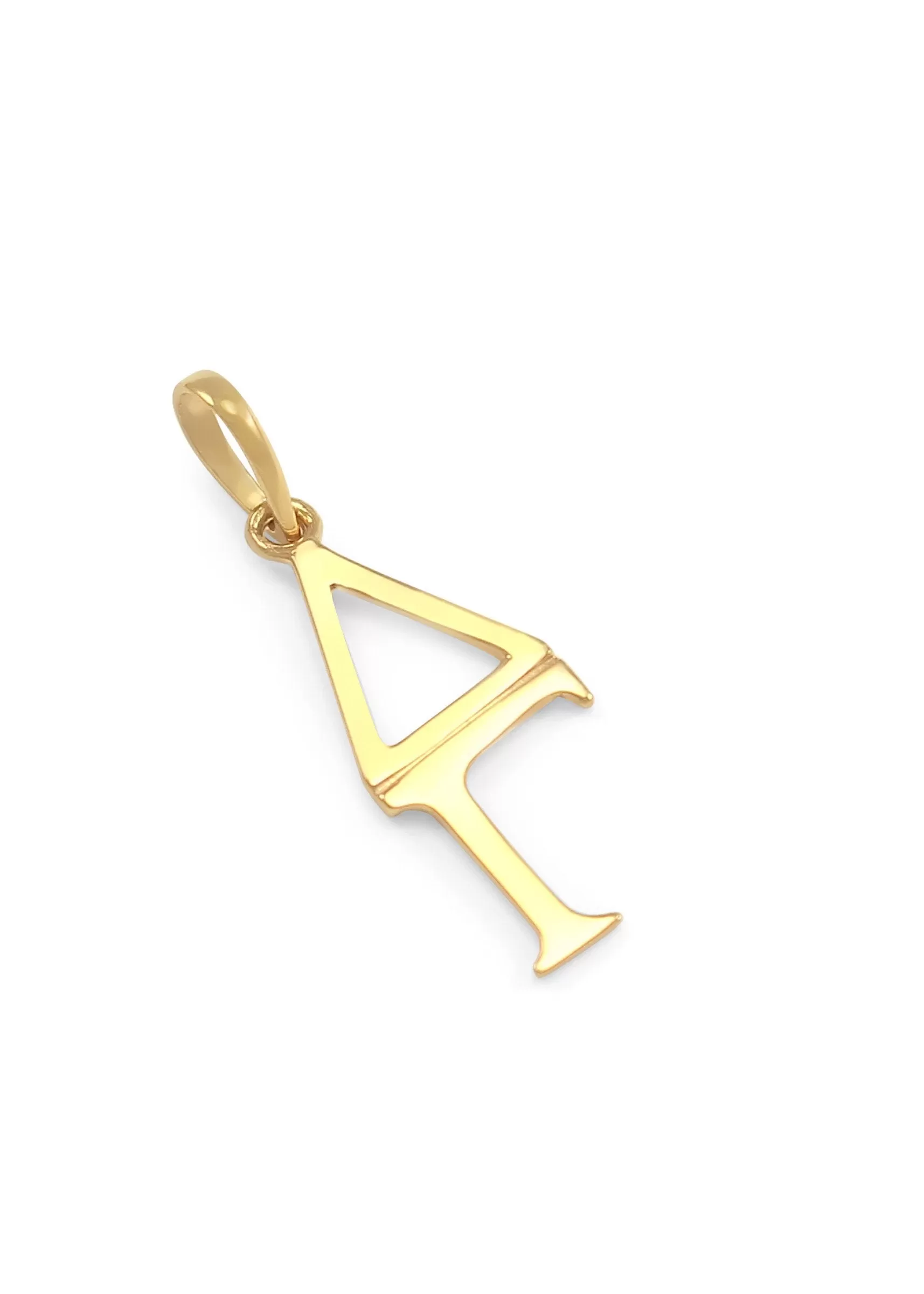 14k Solid Gold Delta Gamma Lavaliere