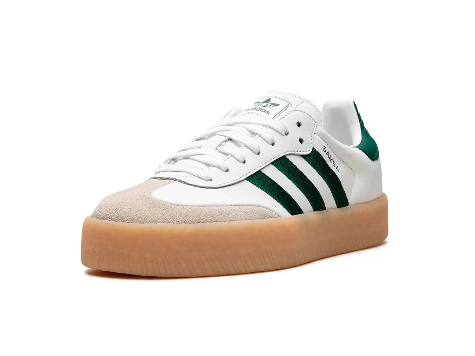 Adidas Samba "White Collegiate Green Gum"