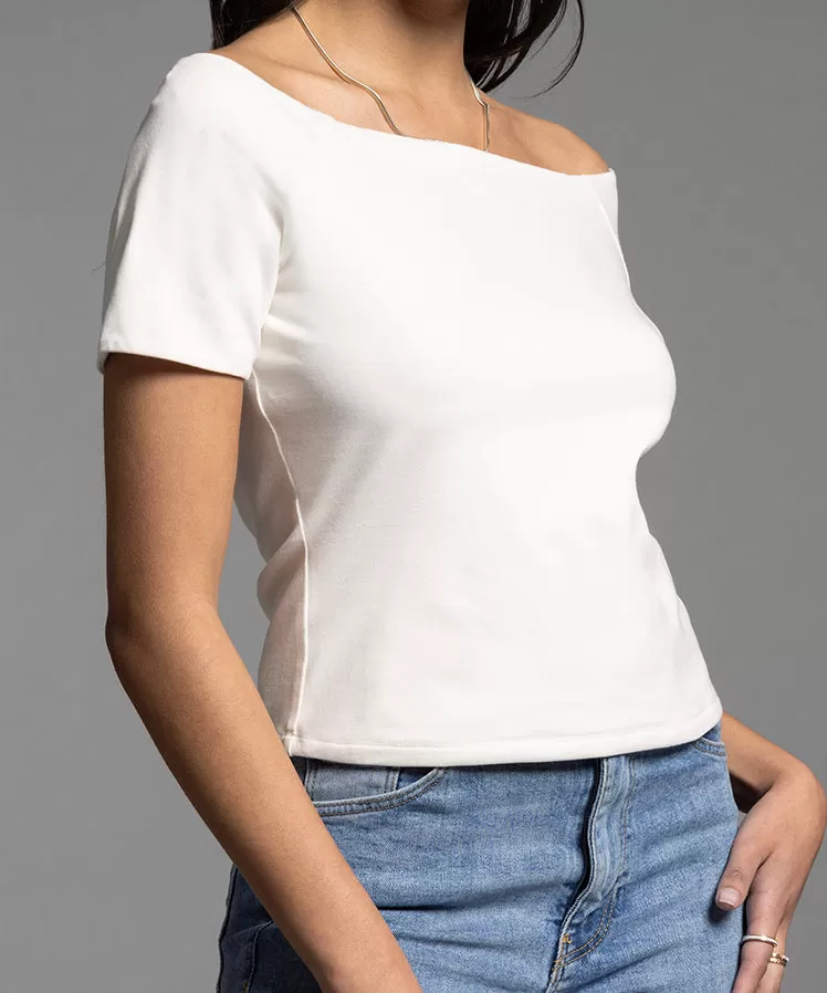 Adriana Top - White