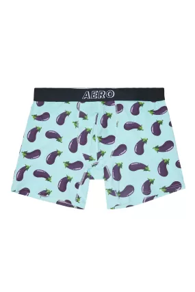 AERO Eggplant Printed Boxer Briefs