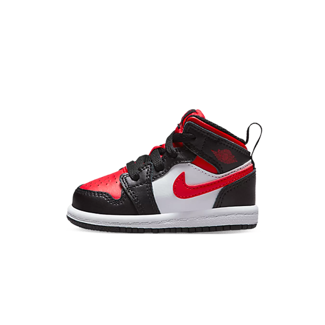 Air Jordan 1 Mid TD 'Black Fire Red'