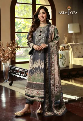 AJAW-06 EMBROIDERED KARANDI 3 PCS