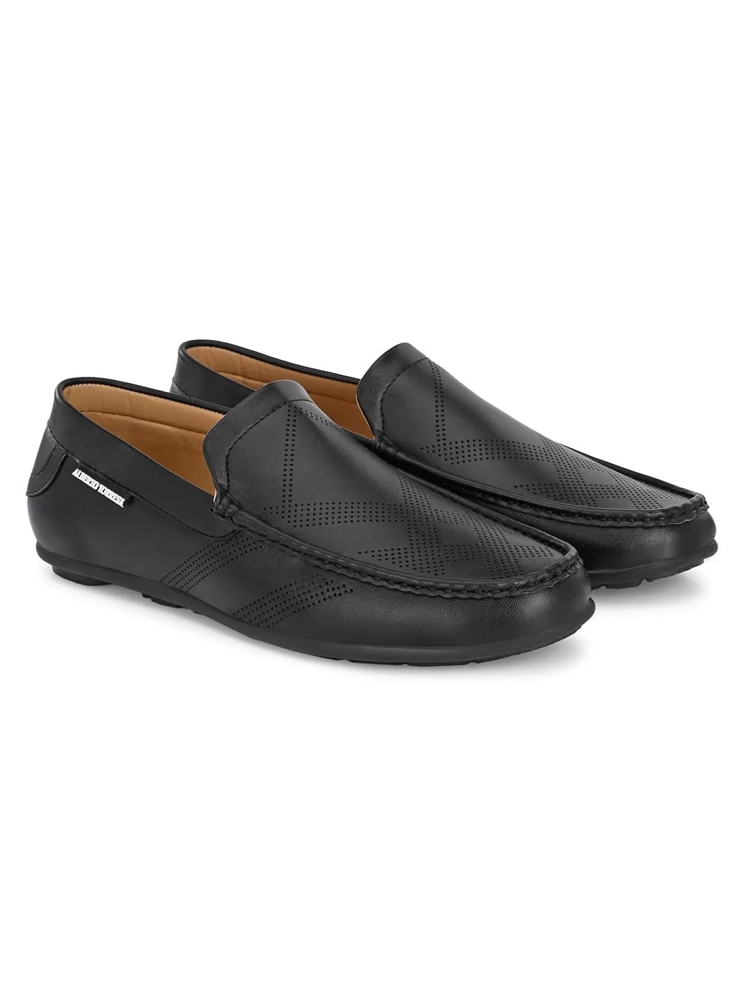 Alberto Torresi Neuss Black Men's Loafers