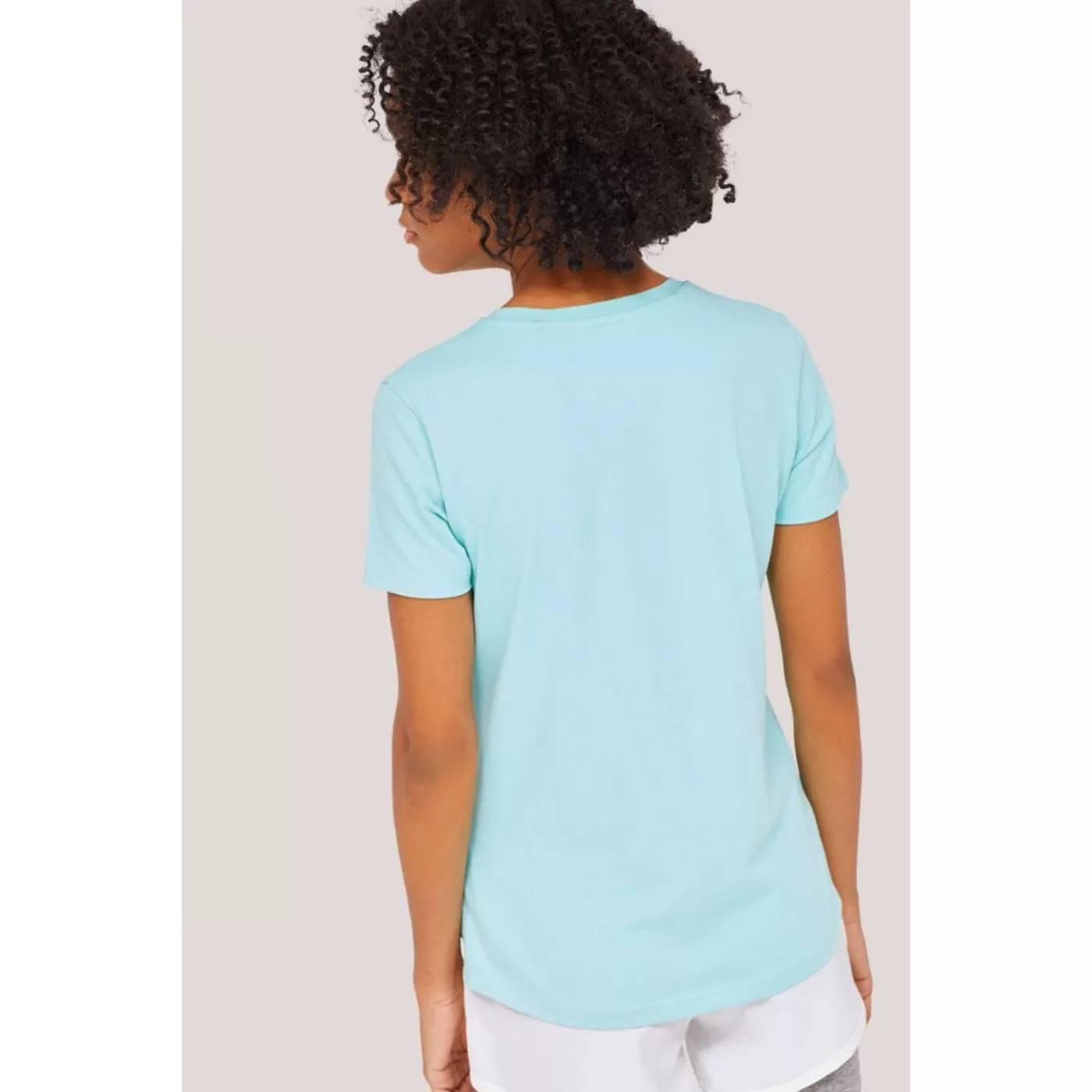 Aqua Printed Tshirt