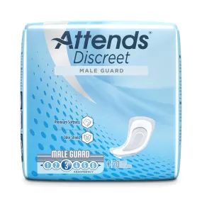 Attends Discreet Men's Guard, Level 3 Absorbency