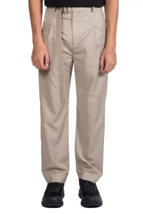 Beige Baggy Pants