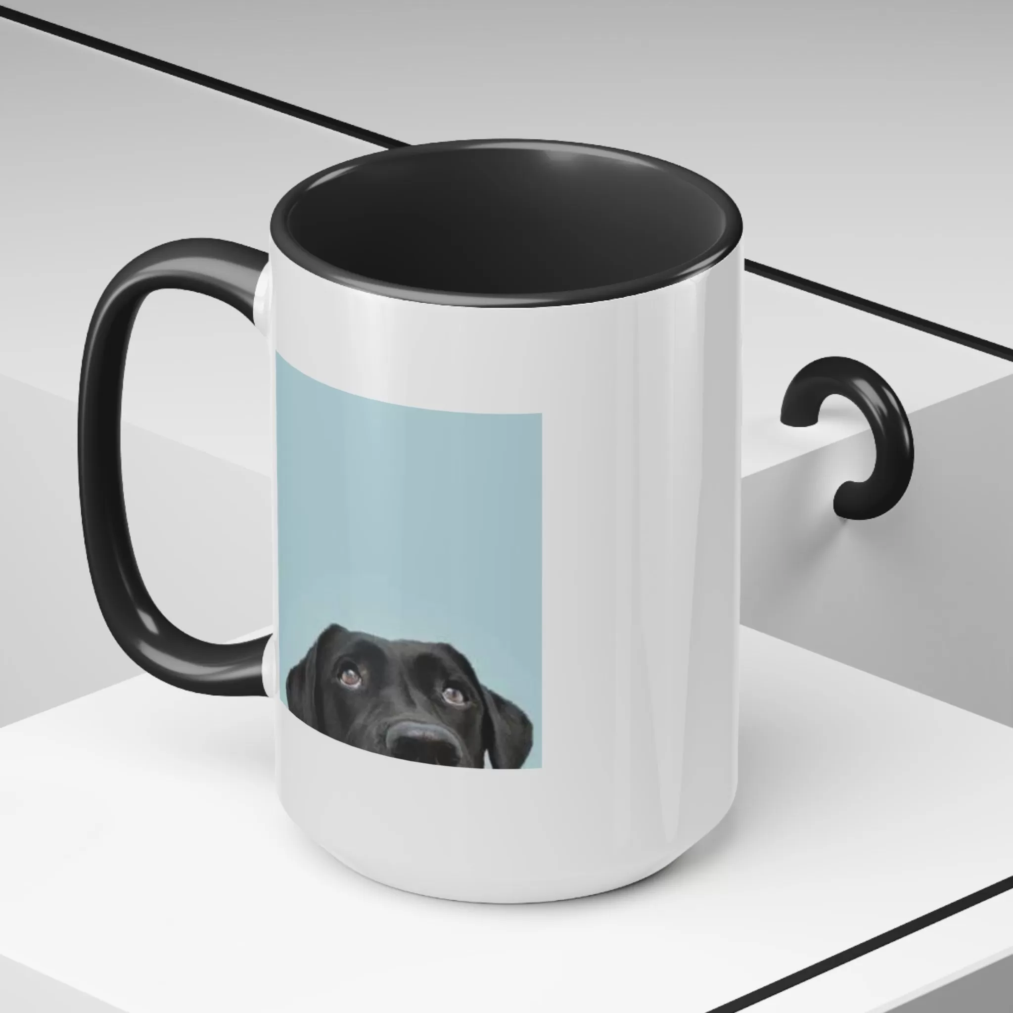 Black Dog Coffee Mug