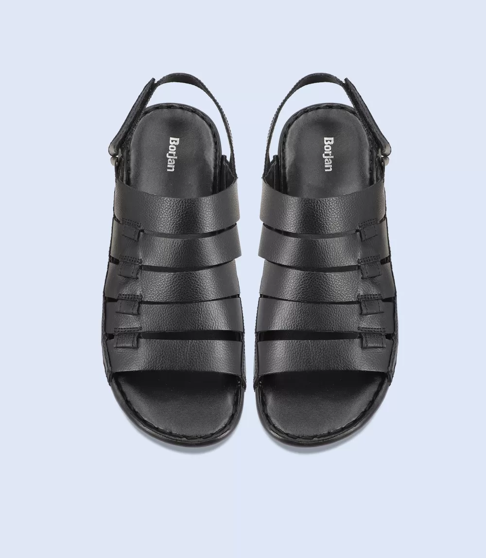 BM5987-BLACK-Men Sandal