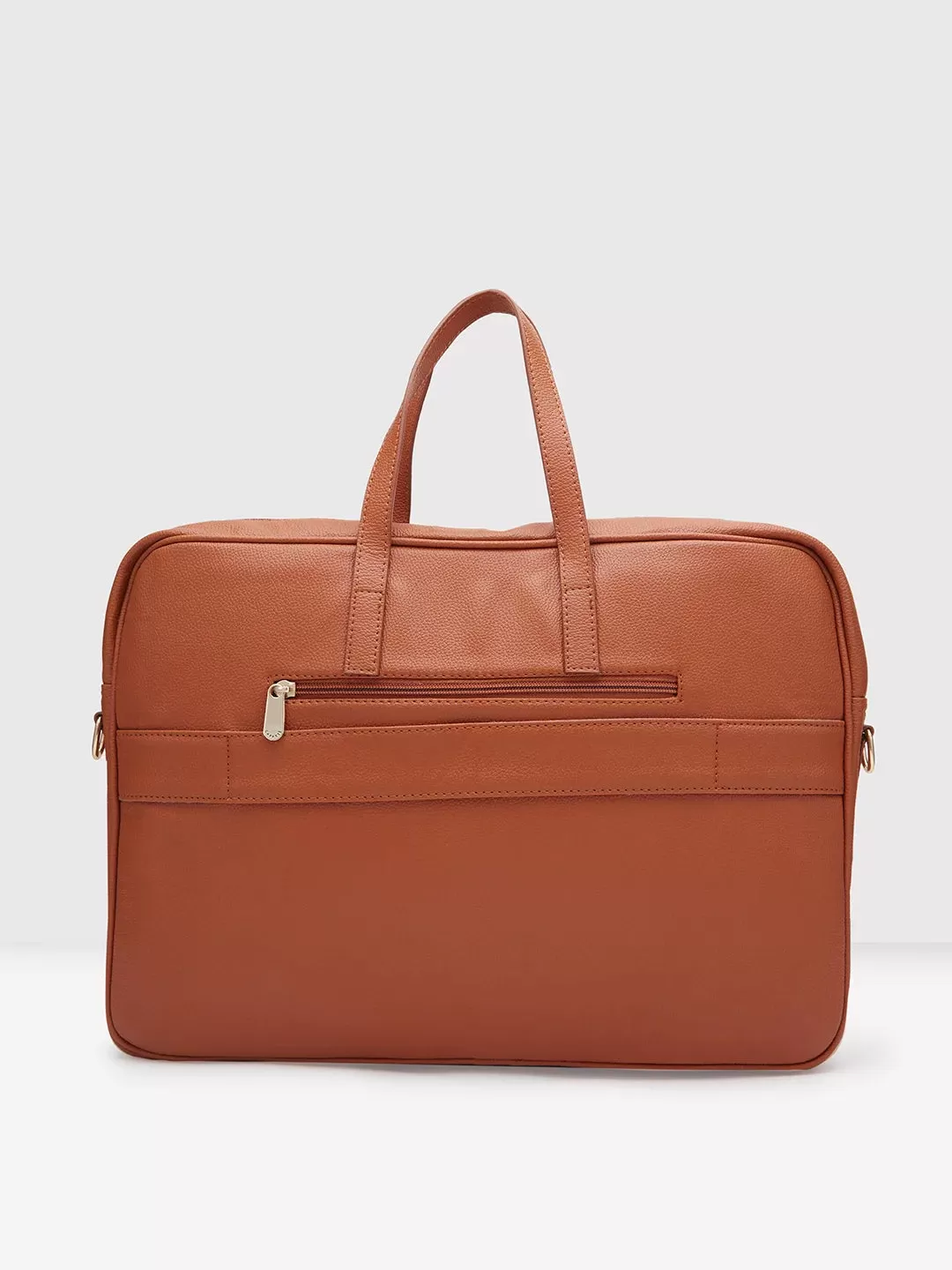 Caprese Cora Laptop Tote Large Orange