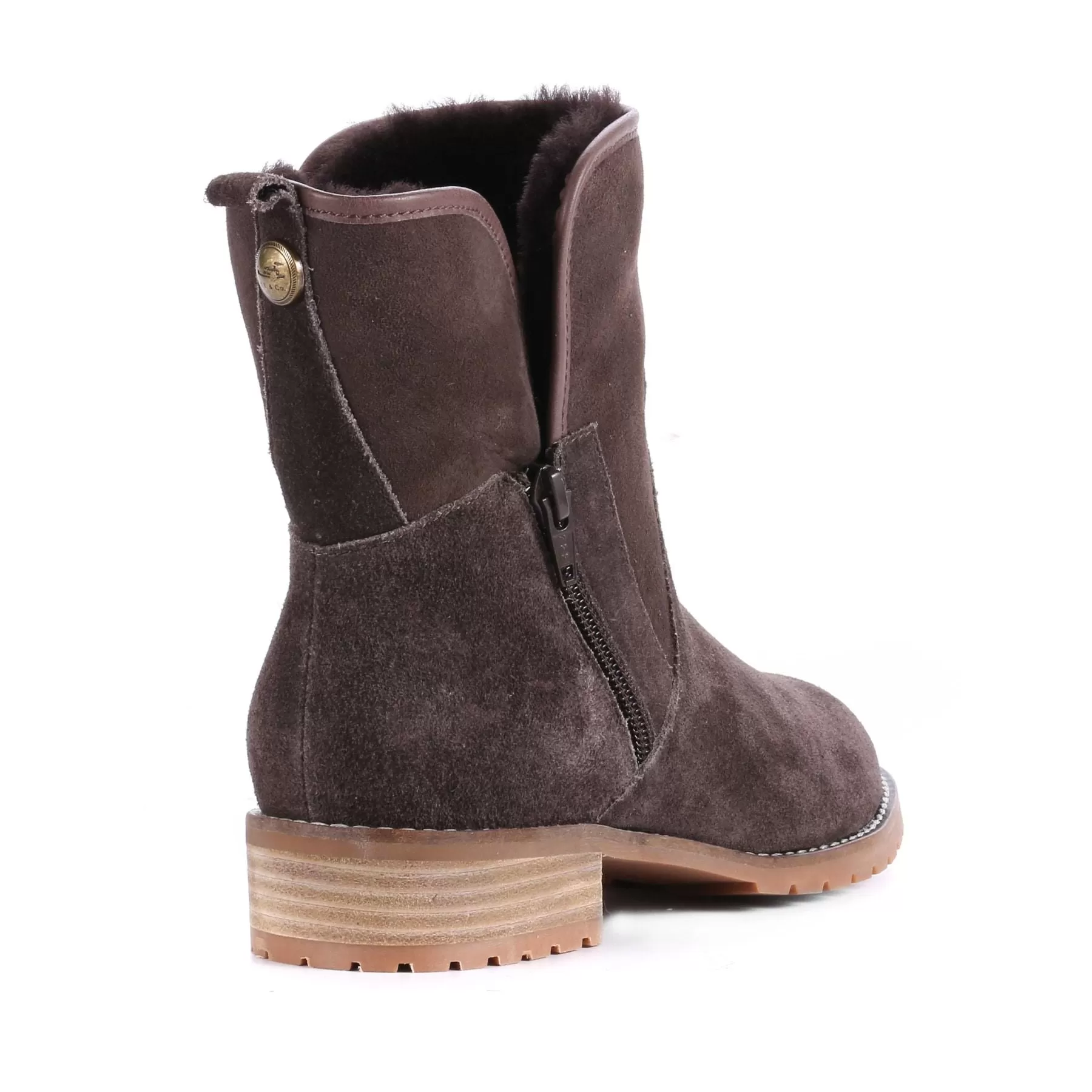 Chloe - Sheepskin dress boot