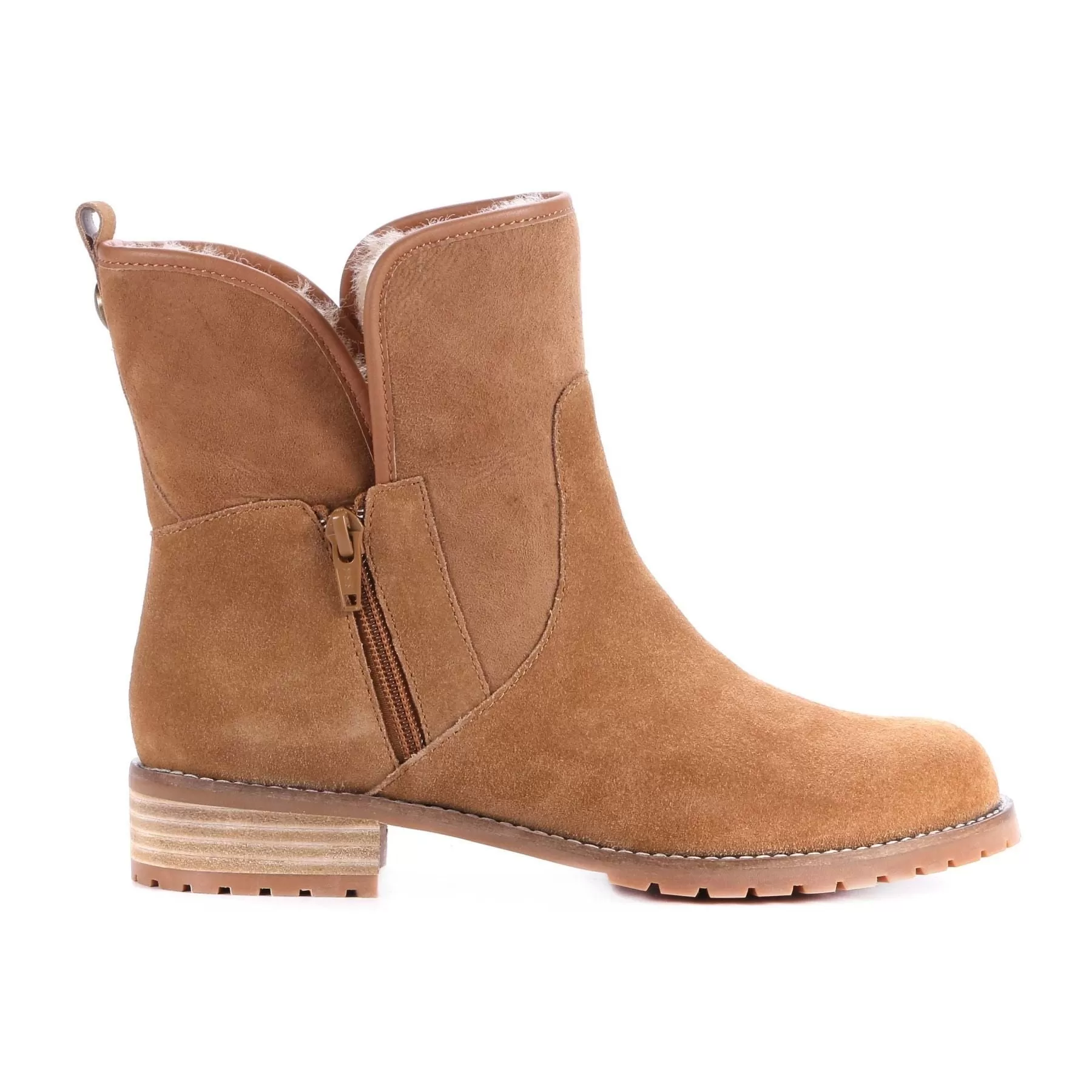 Chloe - Sheepskin dress boot