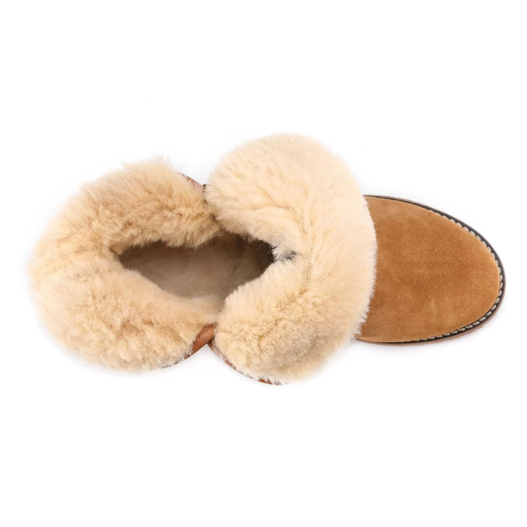 Chloe - Sheepskin dress boot