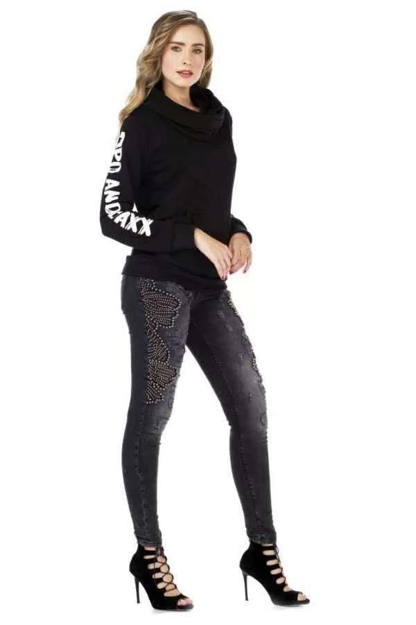 Cipo & Baxx damen Sweat-Shirt