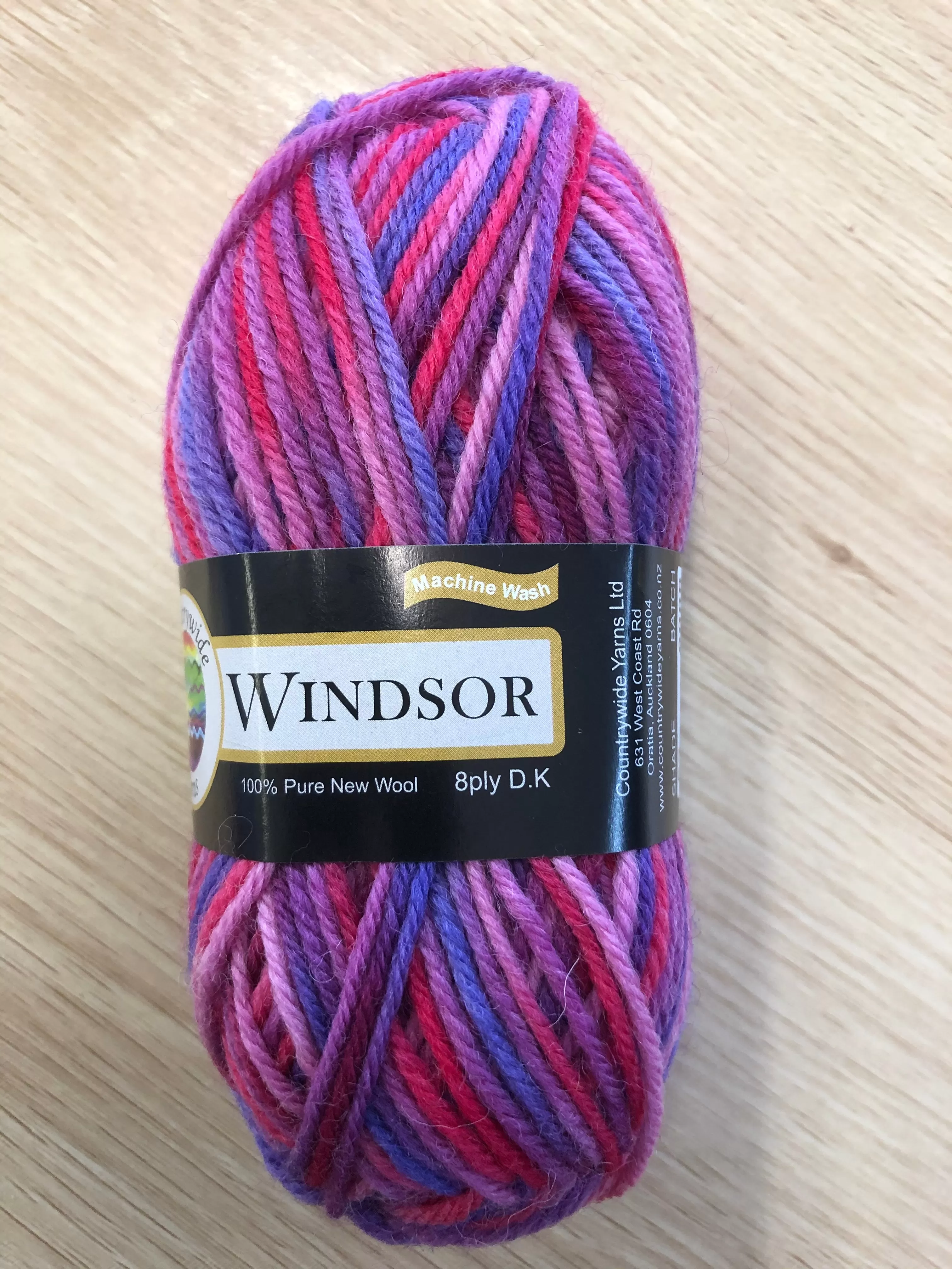 Countrywide New Zealand Windsor Prints DK/8ply Yarn