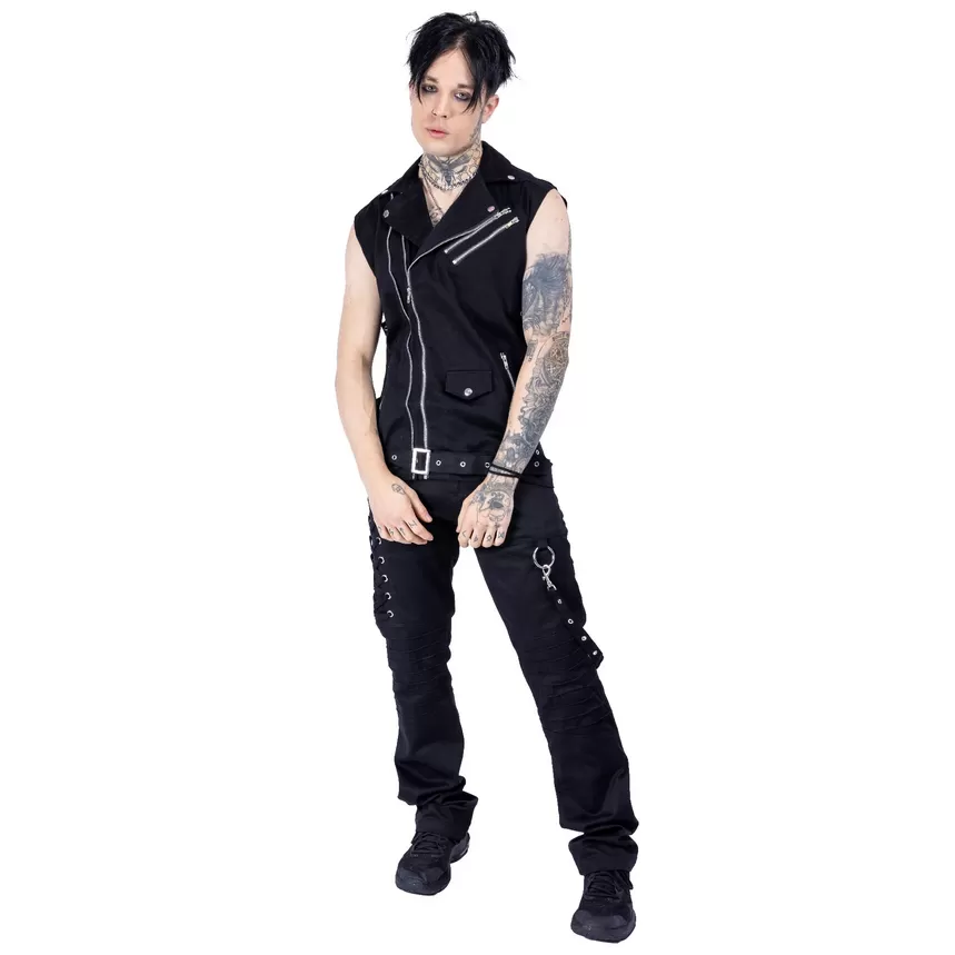 DANTE VEST - BLACK