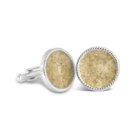 Dune Jewelry Sterling Silver Hamptons Rope Cufflinks