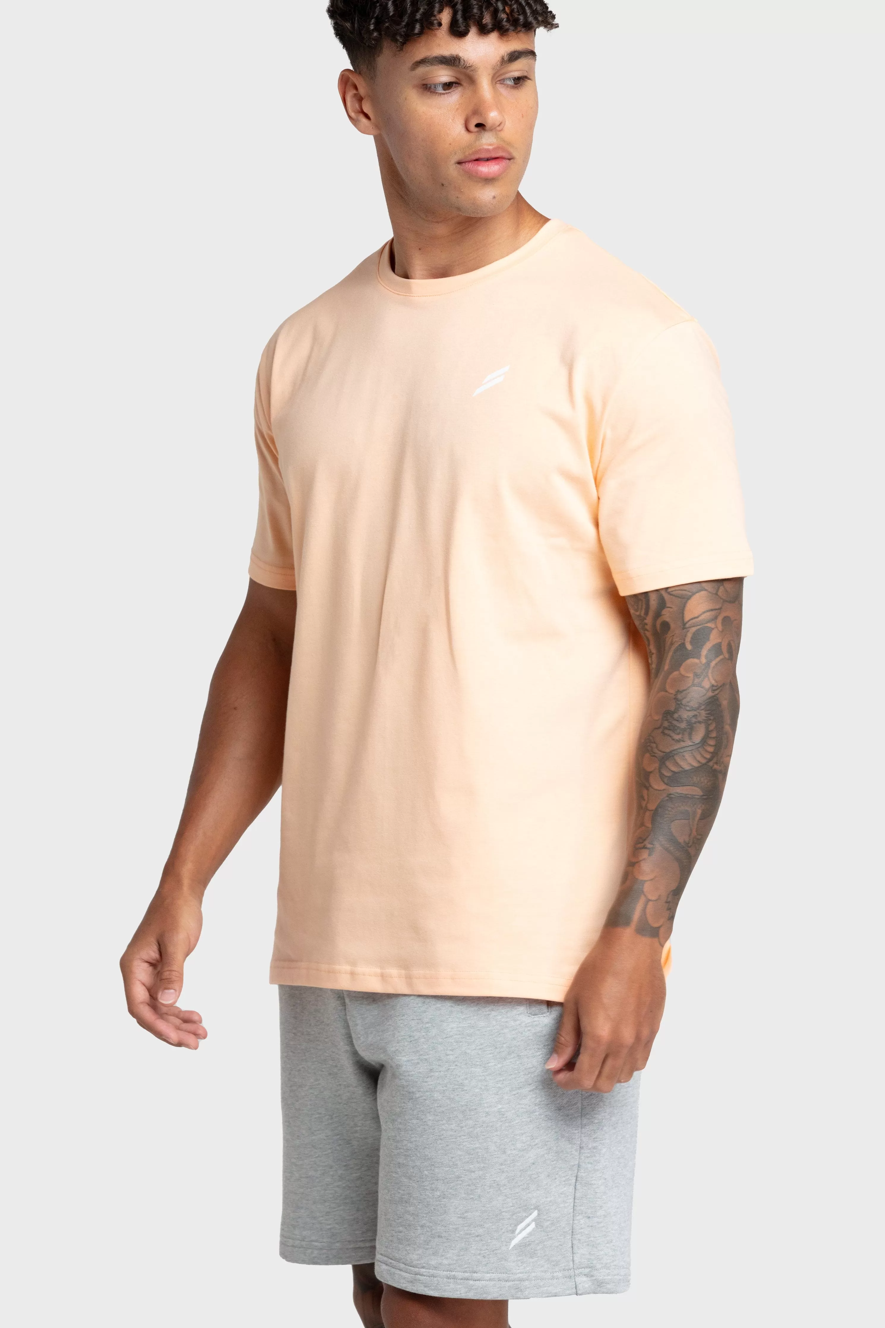 Essential Regular Fit Tee - Sherbet Orange