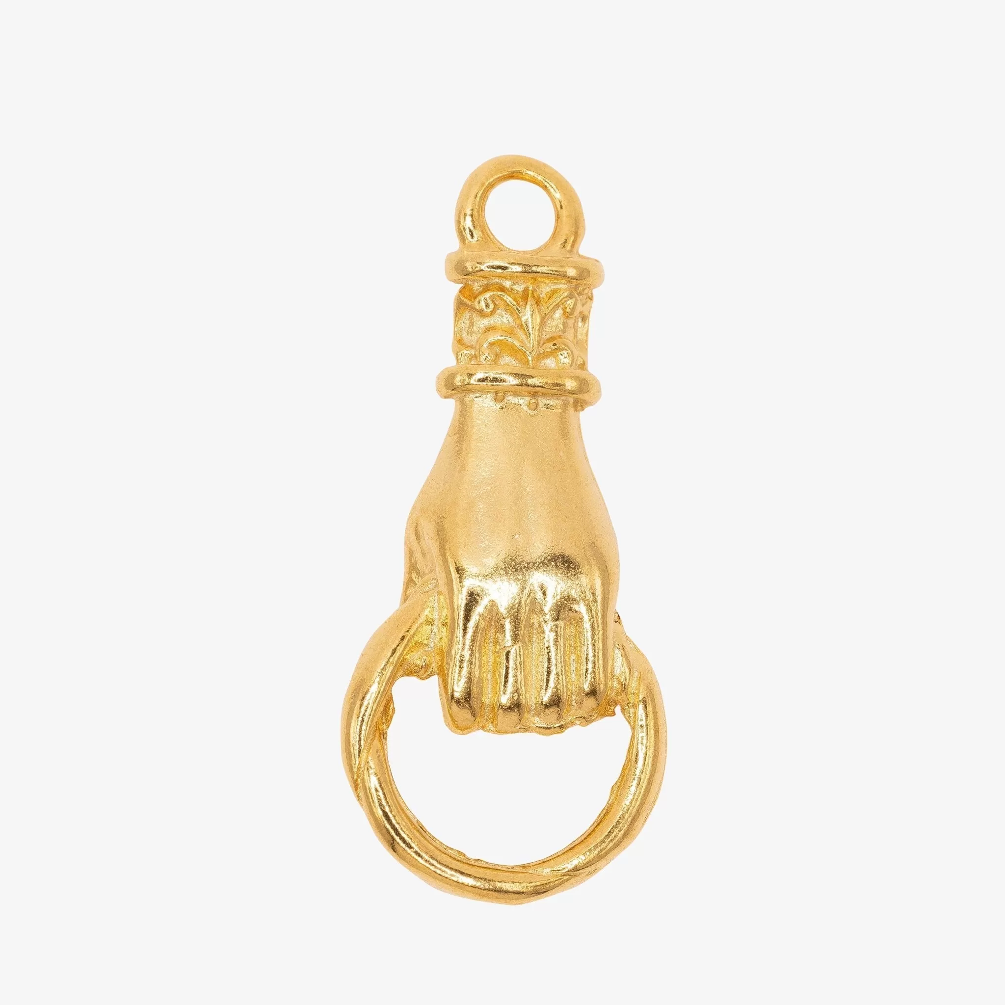 Fatima Hand Charm Wholesale 14K Gold, 14K Solid Gold, G34