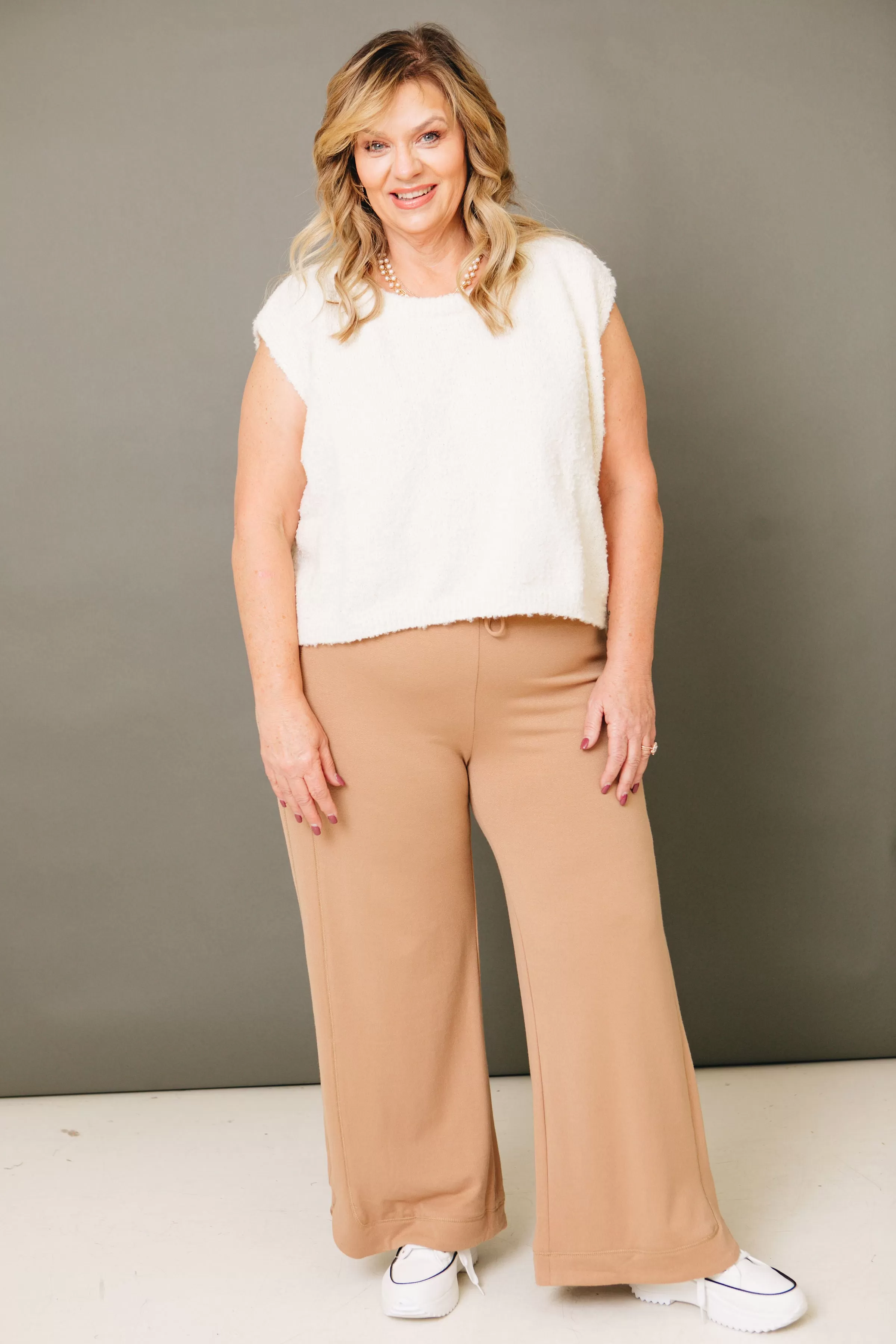 Finely Flared Super Soft Wide-Leg Pants (S-3XL)