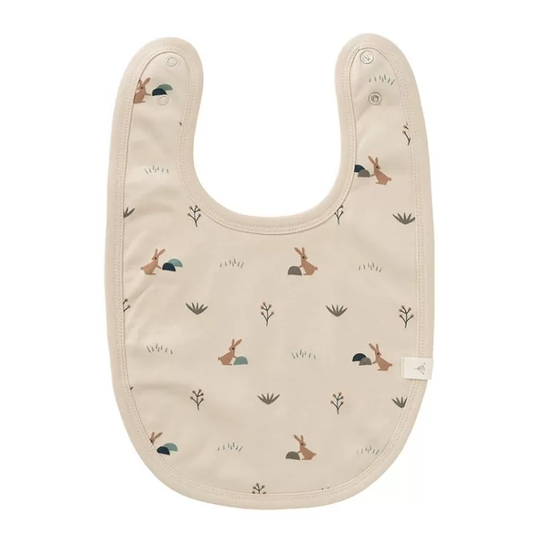 Fresk Bib Rabbit Sandshell