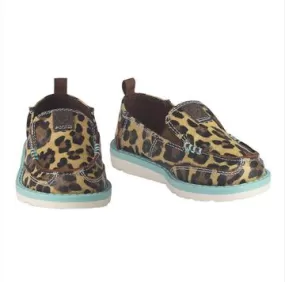 Girl's Ariat Cheetah Turquoise NATALIE Crusiers