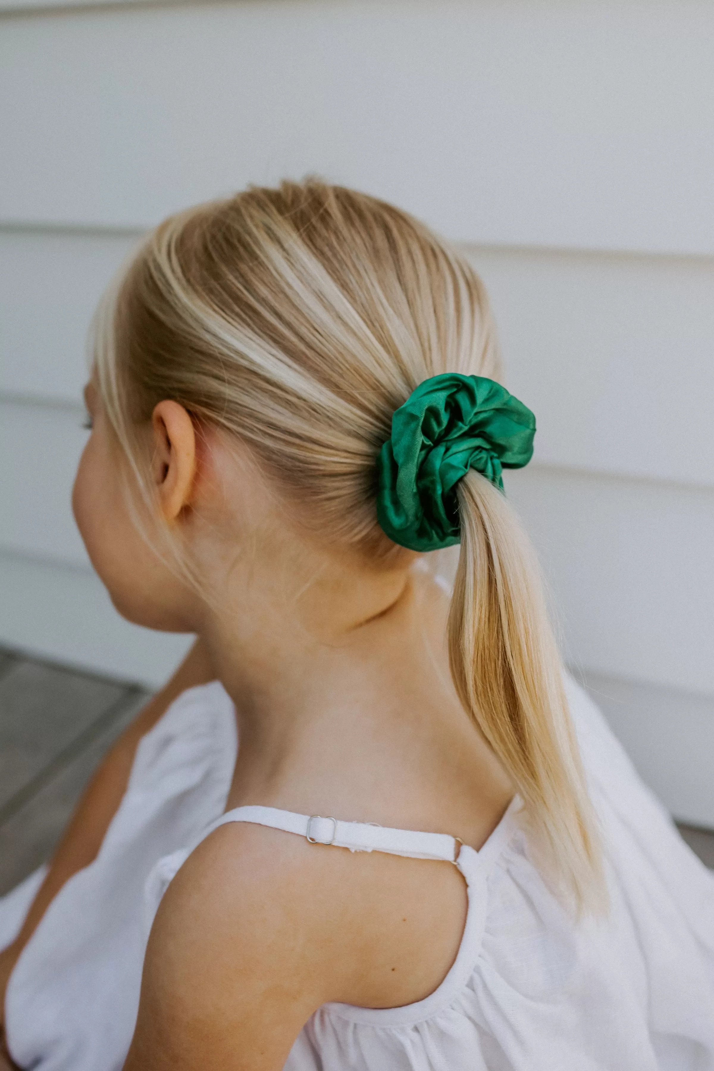 Green Scrunchie