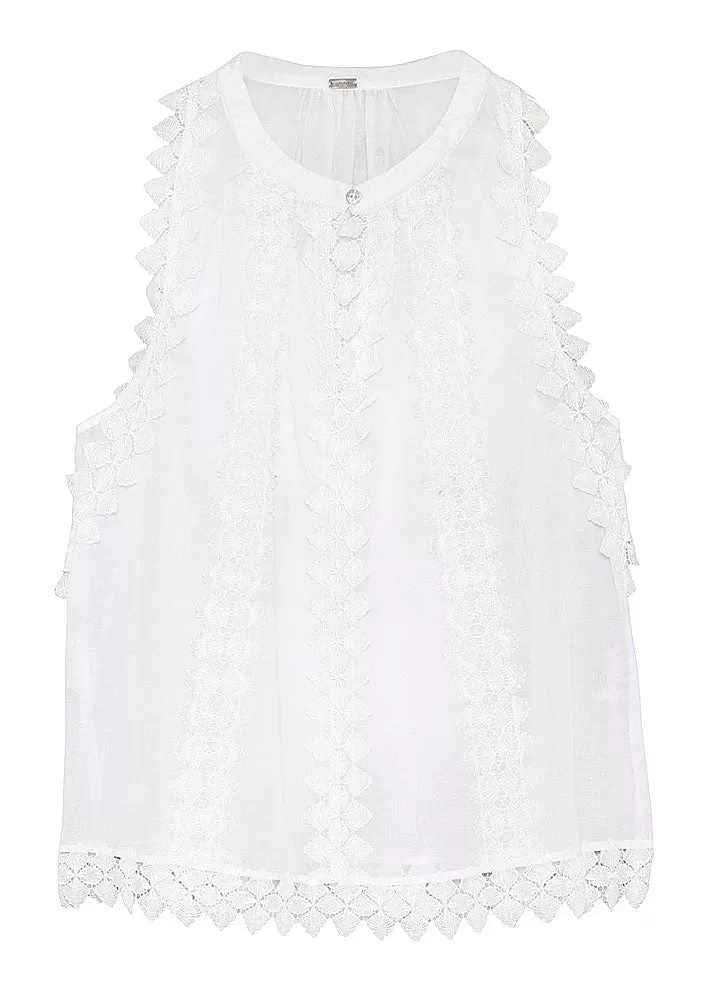 Gustav Aisa Top 52609 Bright White