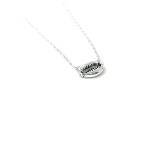 Gypsy Silver Cowrie Necklace