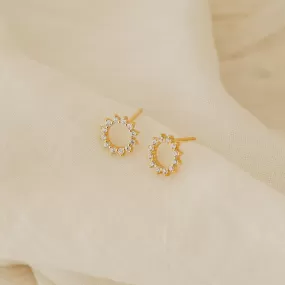 Helen Diamond Sun Studs