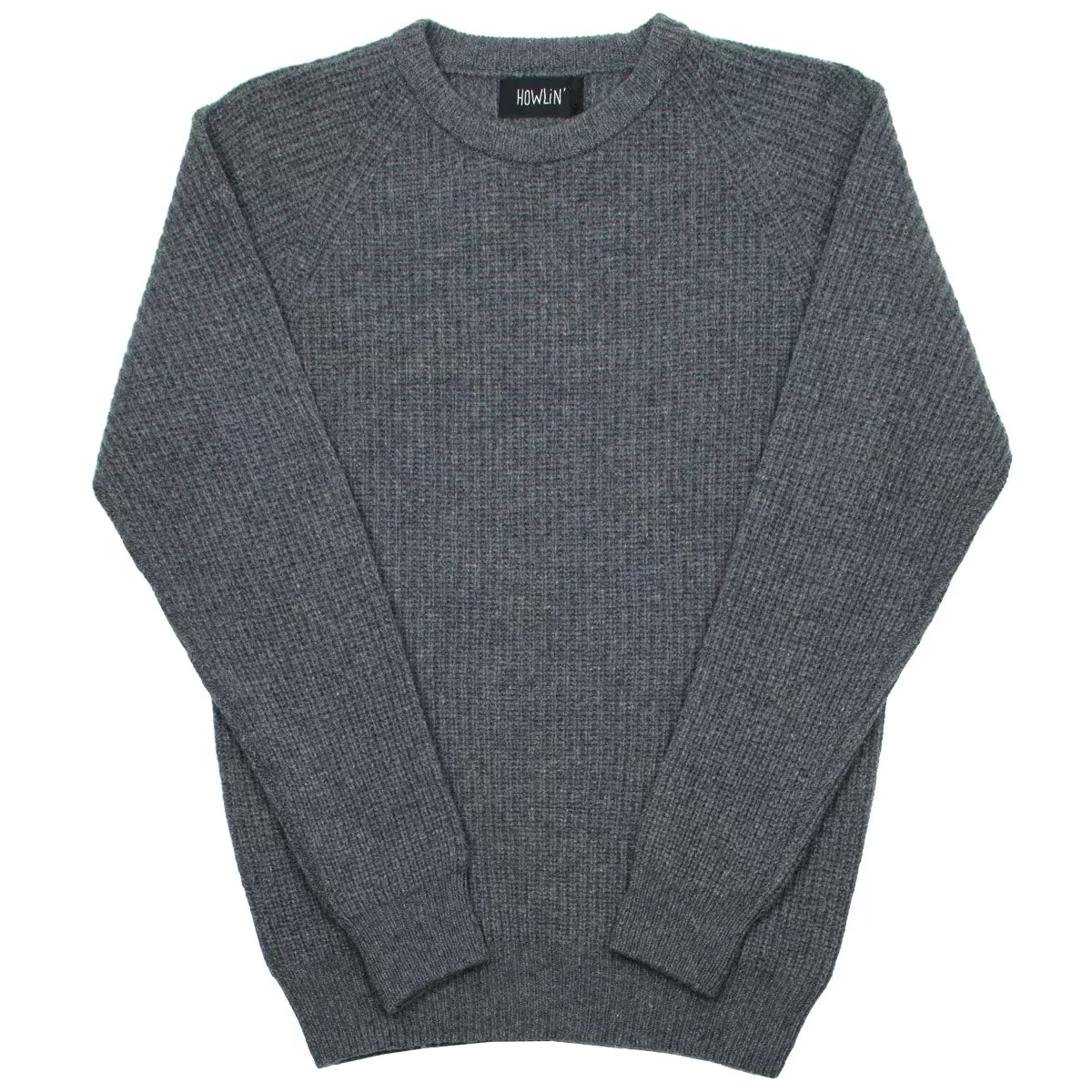 Howlin' - Better World Geelong Wool Sweater - Storm