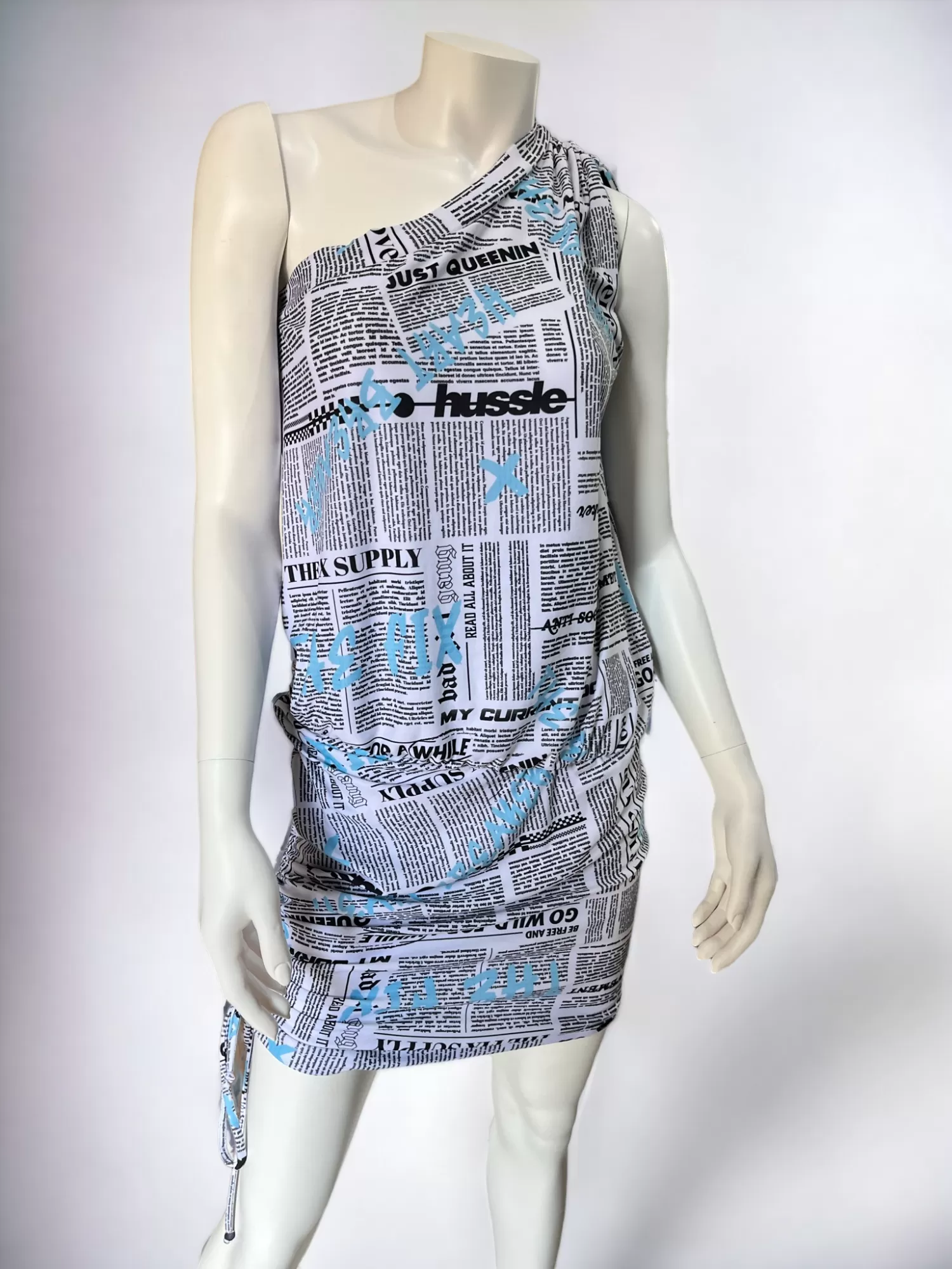 Itanya Dress - Newspaper