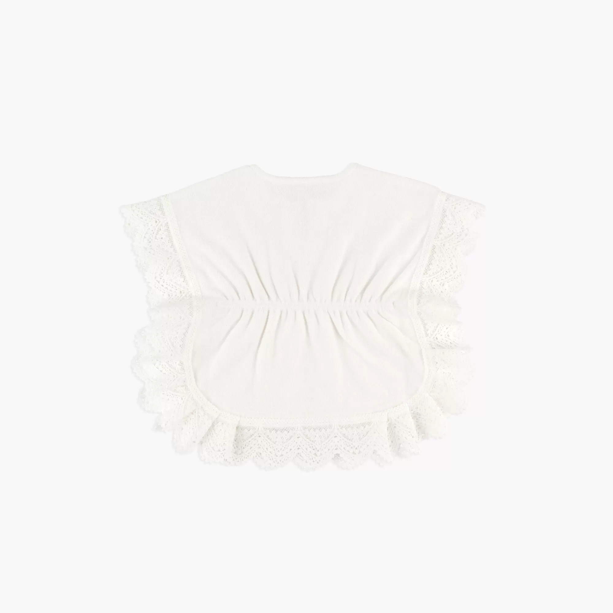 Ivory Terry Poncho Swim Coverup