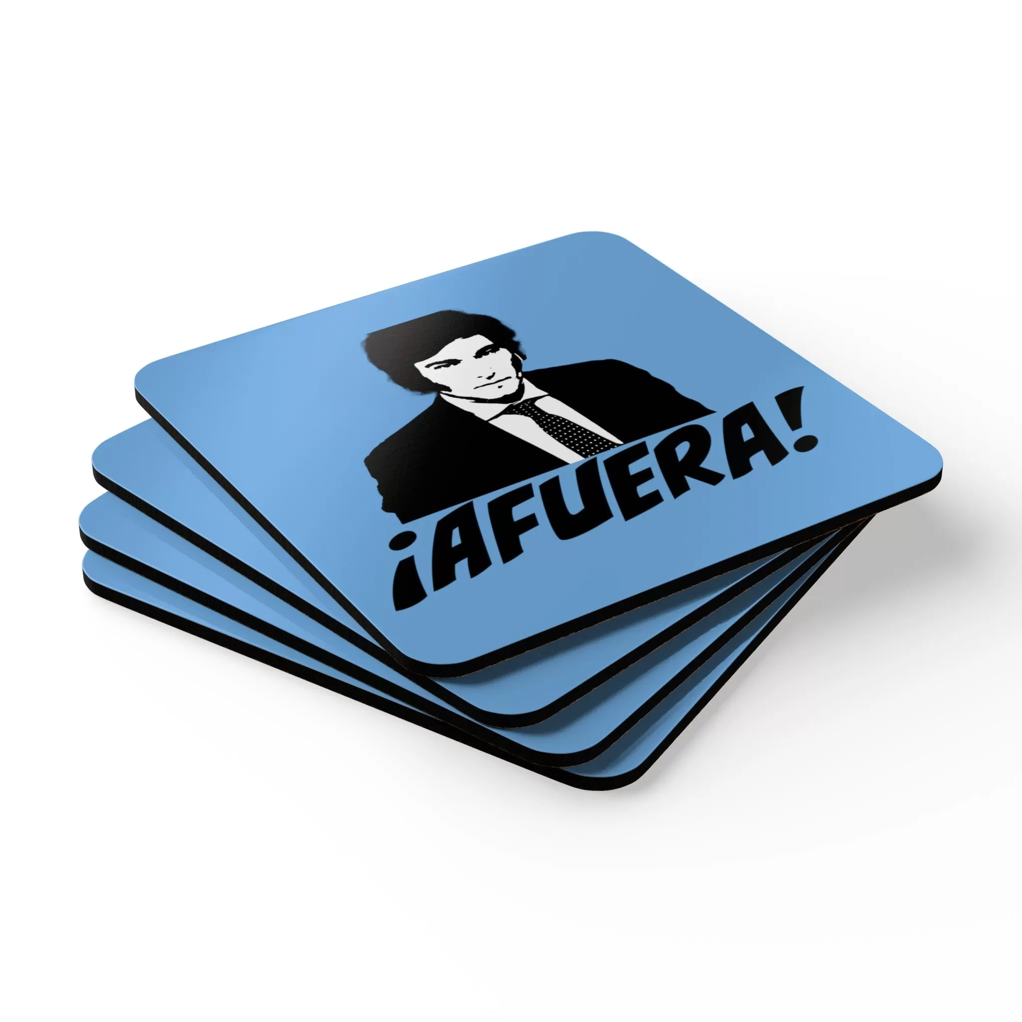 Javier Milei Afuera Coaster Set