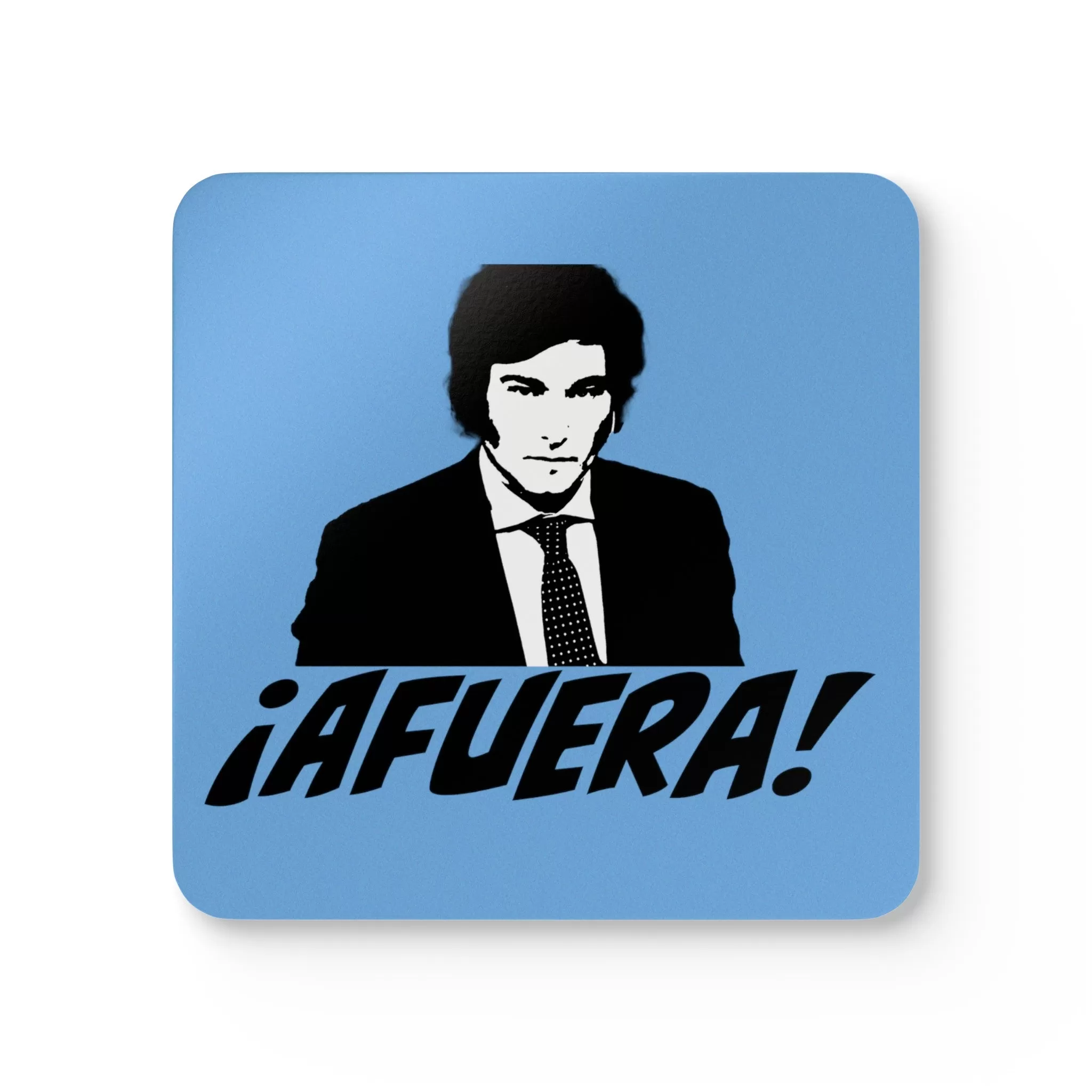 Javier Milei Afuera Coaster Set