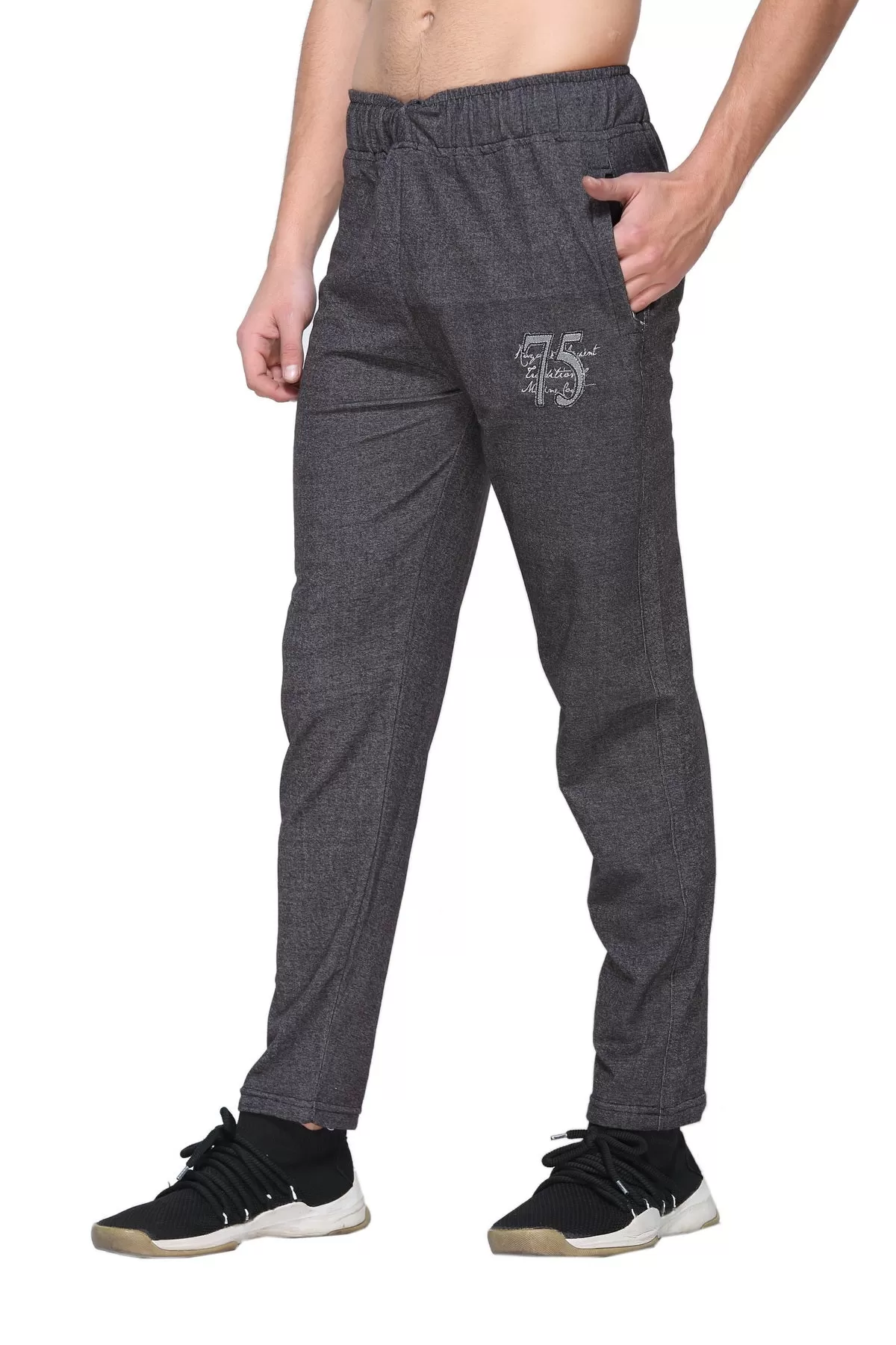 Jinxer Regular Fit Track Pants For Men_D.Blue