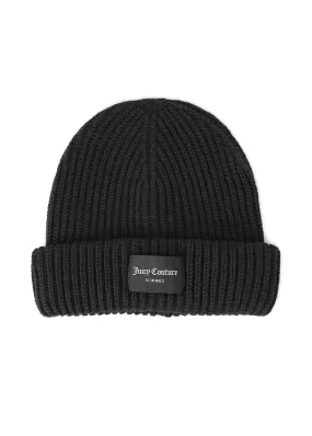 Juicy Couture Malin Chunky Knit Beanie Hue - Black