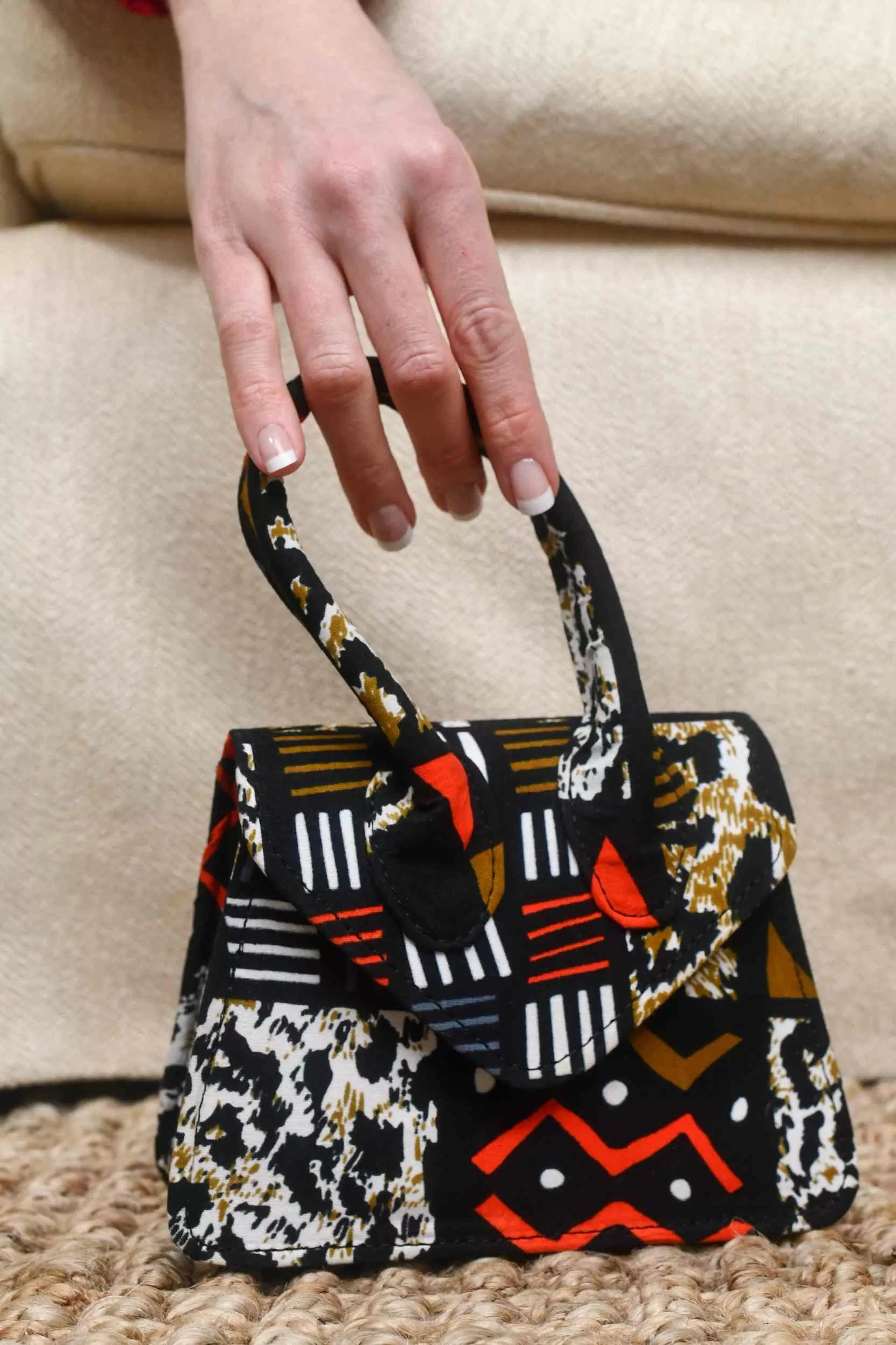 KOROMA African Print Mini Bag