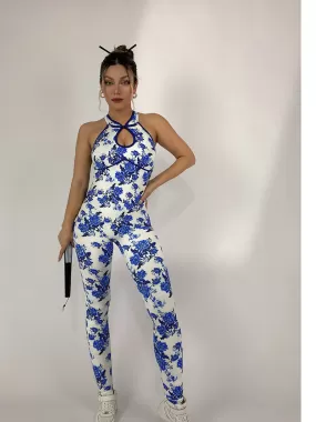 La Fitwear Jumpsuit Porcelaine