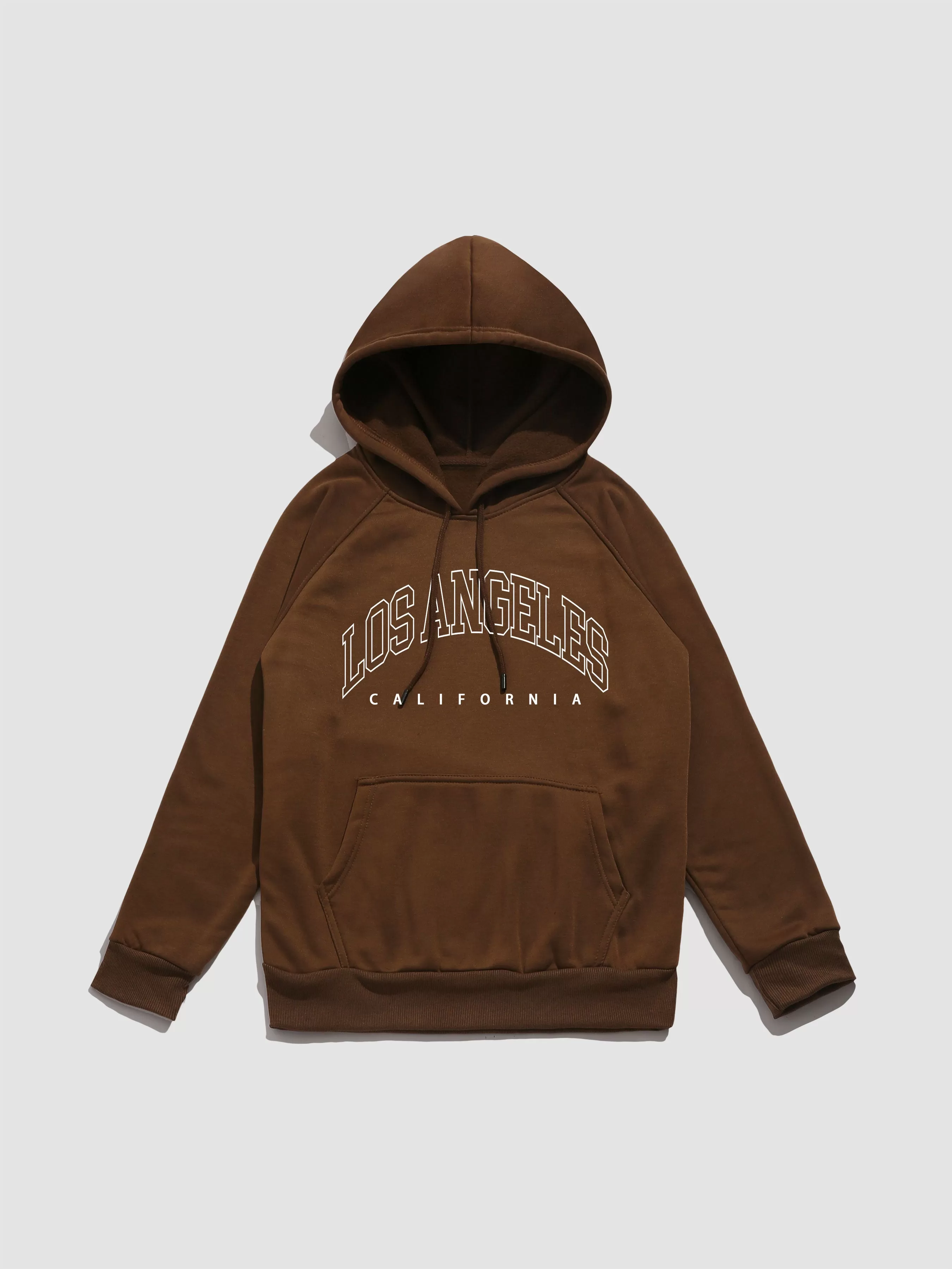 Los Angeles Letter Graphic Hoodies