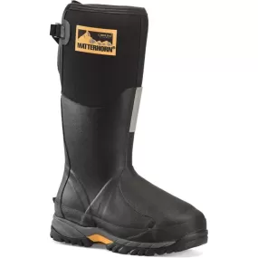 Matterhorn Men's Mud Jumper 15" Steel Toe WP Metguard Rubber Work Boot- MT203