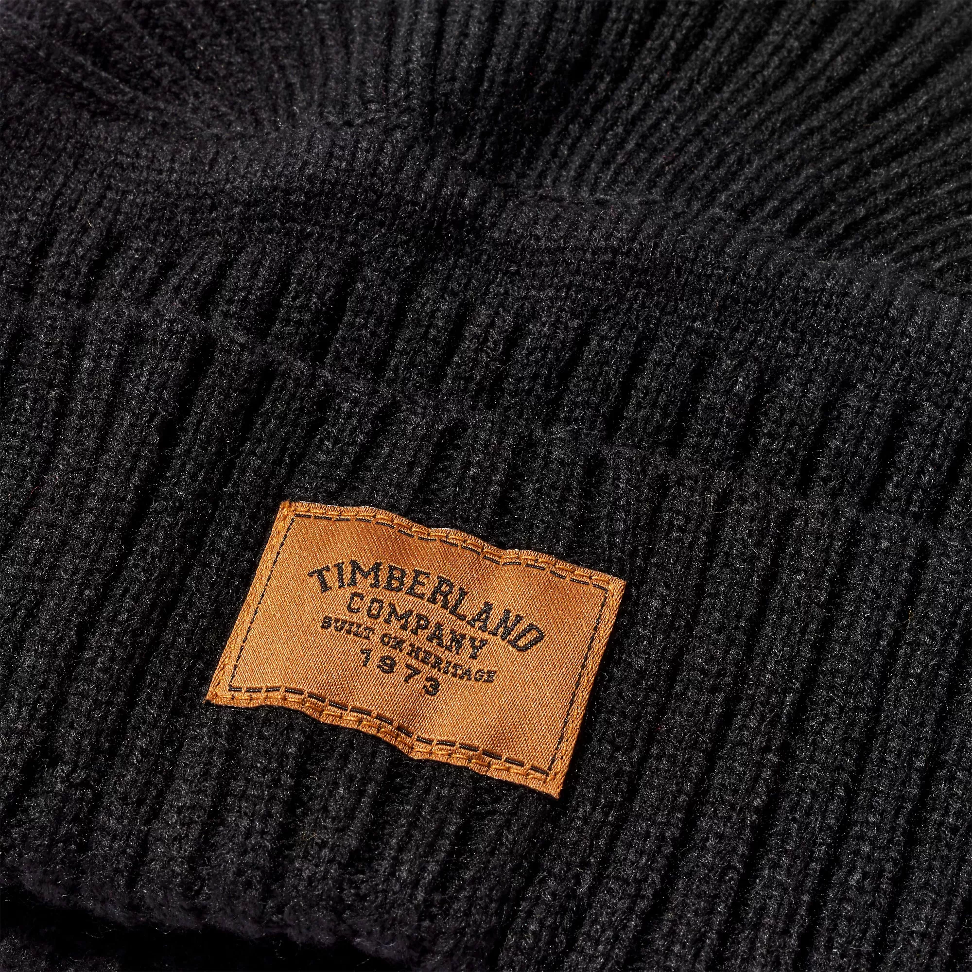 Mens Timberland Ribbed Beanie Hat