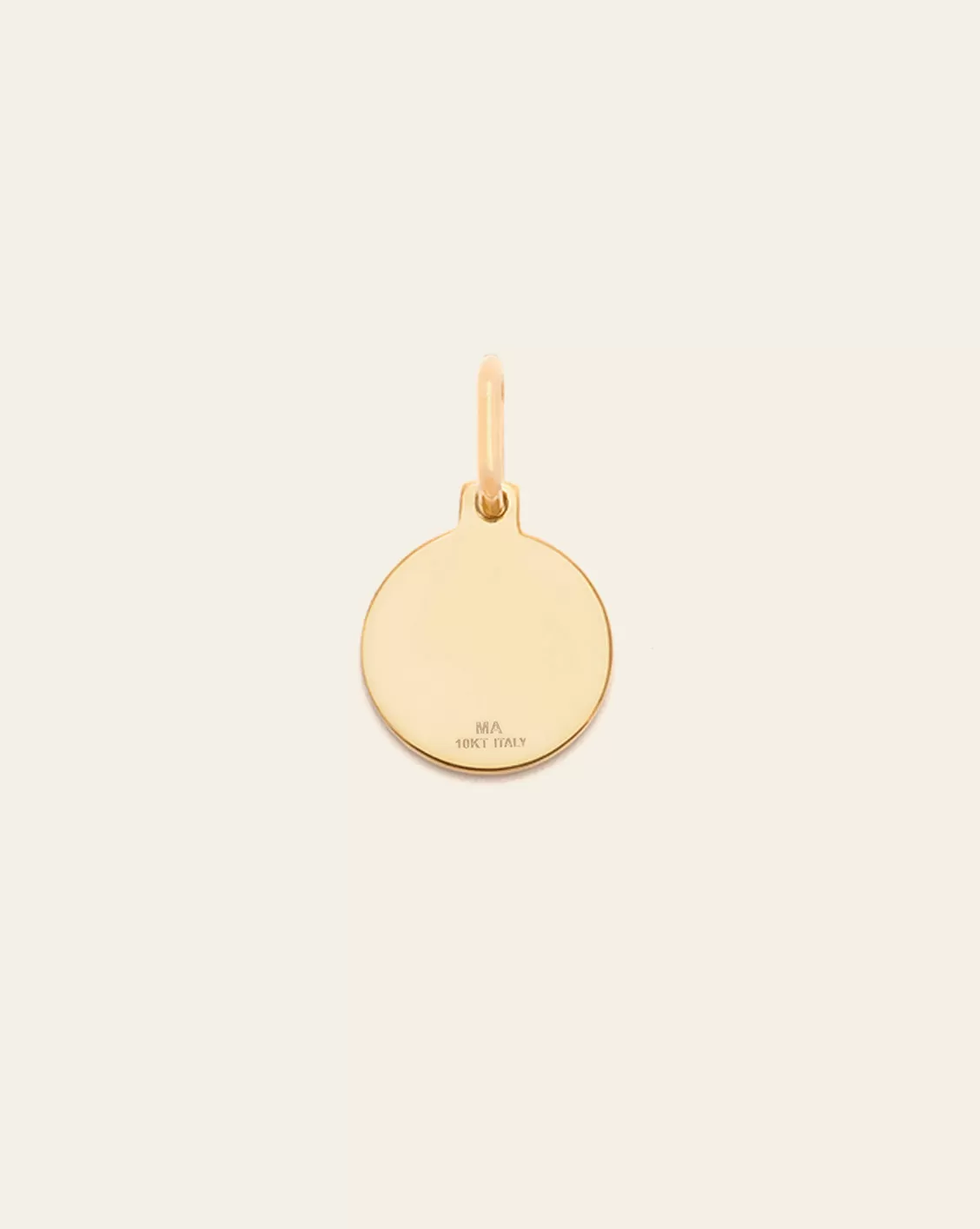 Mini Sun Pendant - 10k Solid Gold