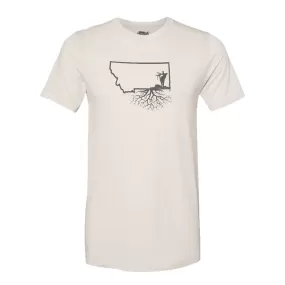 Montana Roots Elk Crewneck Tee (Unisex)