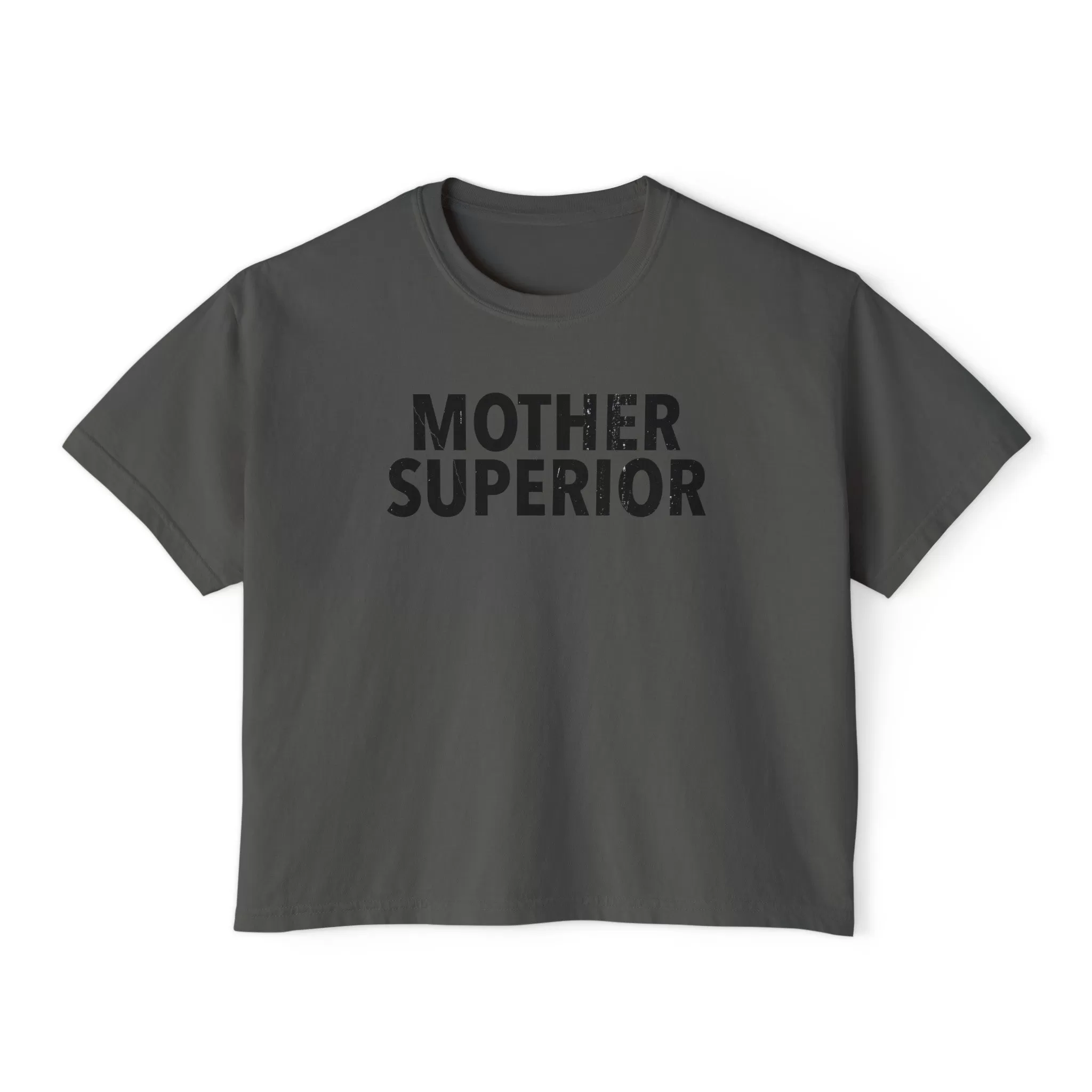 Mother Superior Women's Baggy Crop Tee | Mother's Day Gift 💝