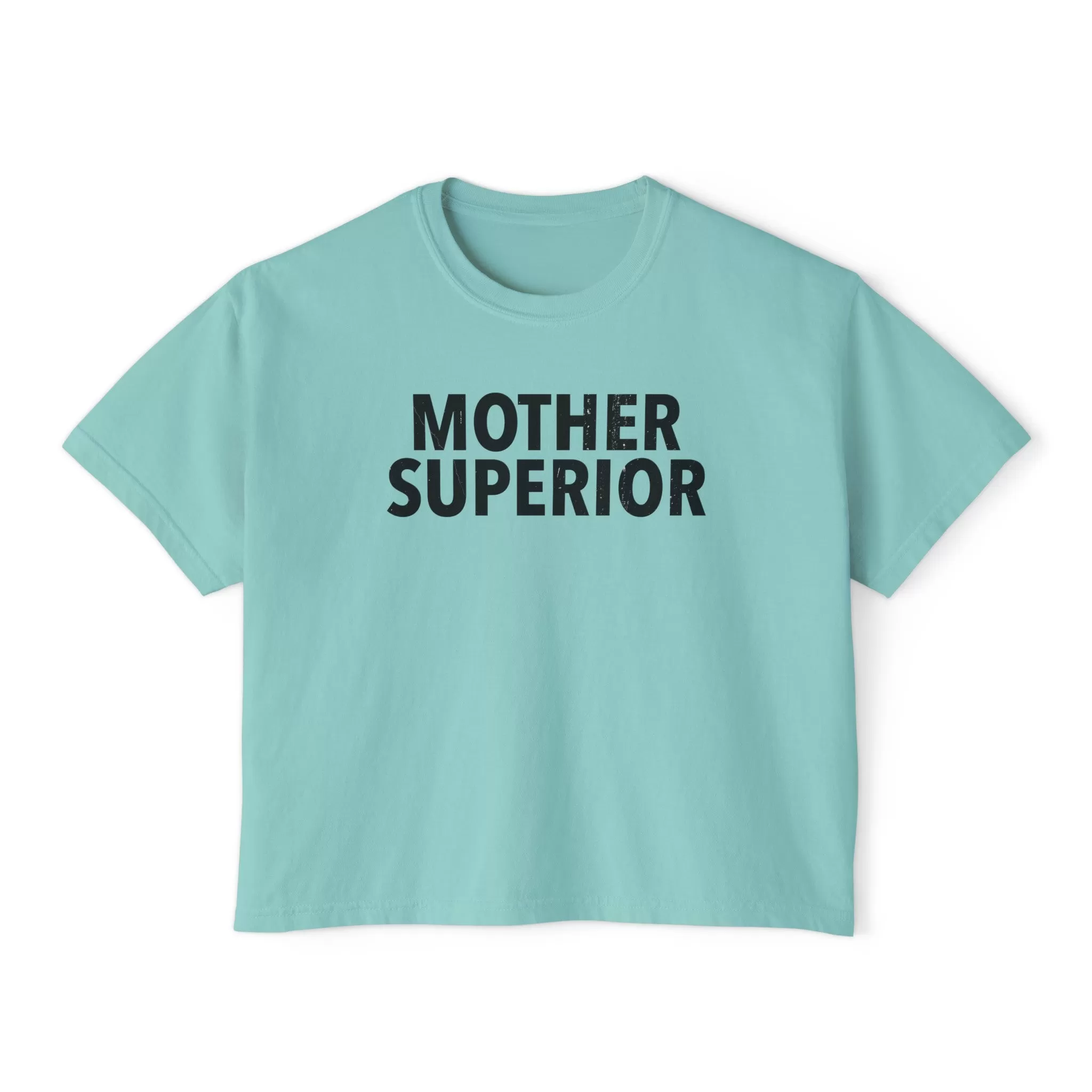 Mother Superior Women's Baggy Crop Tee | Mother's Day Gift 💝