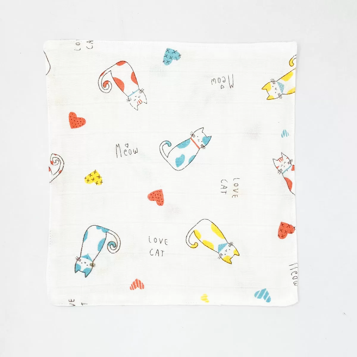 Muslin Baby Wipes / Newborn Napkin -100% Organic Cotton (Pack of 6)