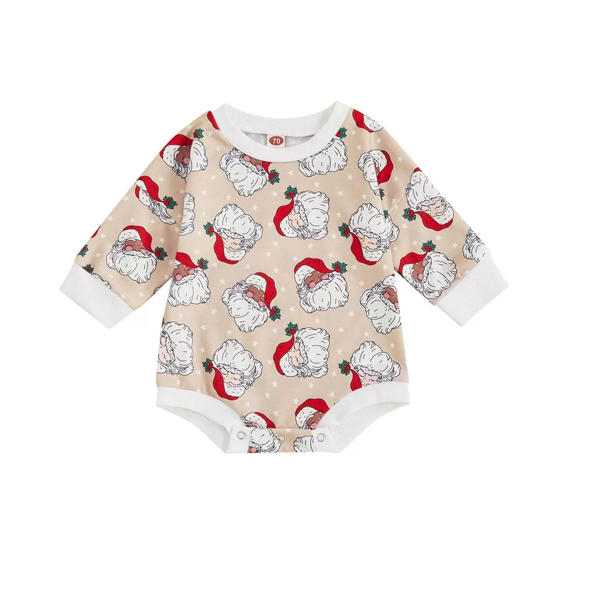 Newborn Christmas Baby Romper