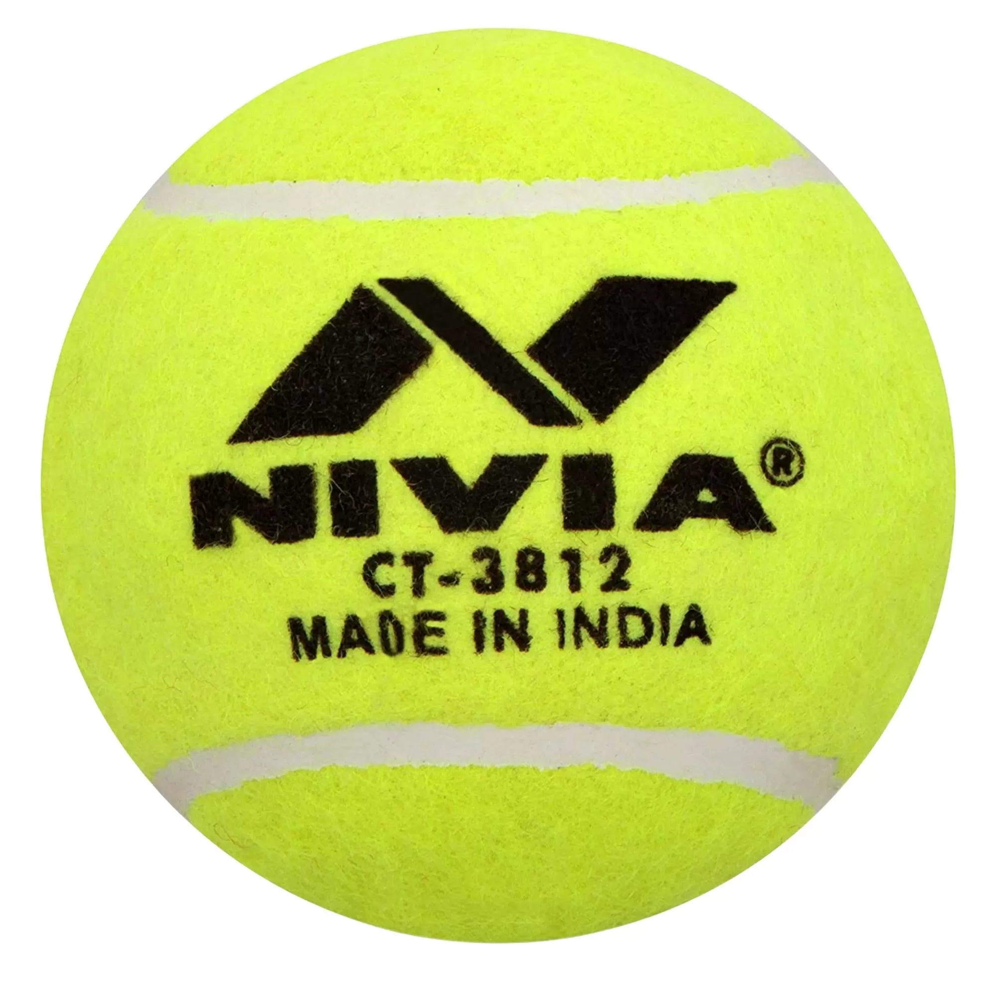 Nivia Heavy Weight Cricket Hard Tennis Balls (144 Grams)