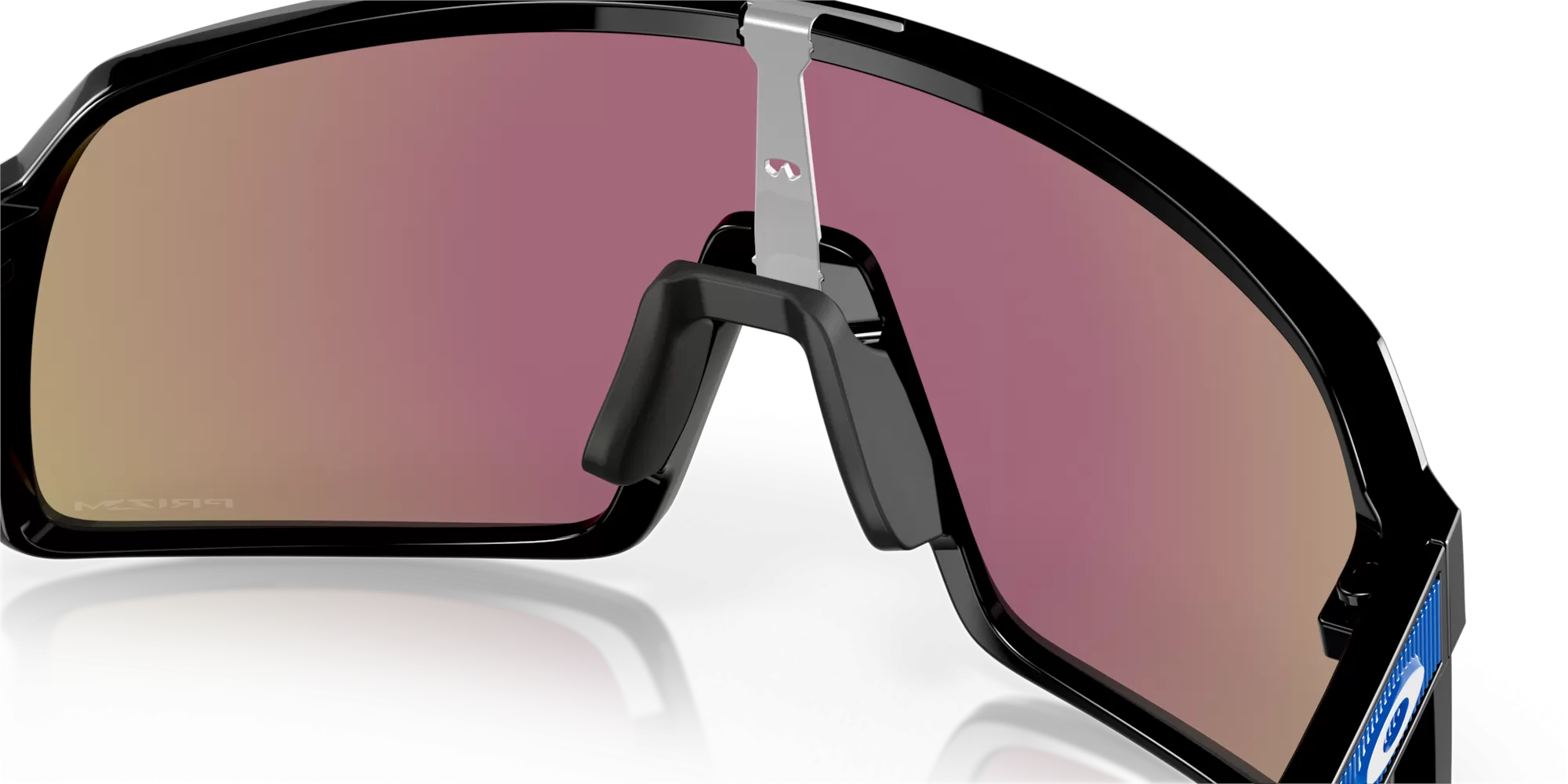 Oakley Sutro Prizm Sapphire Lenses Polished Black Frame